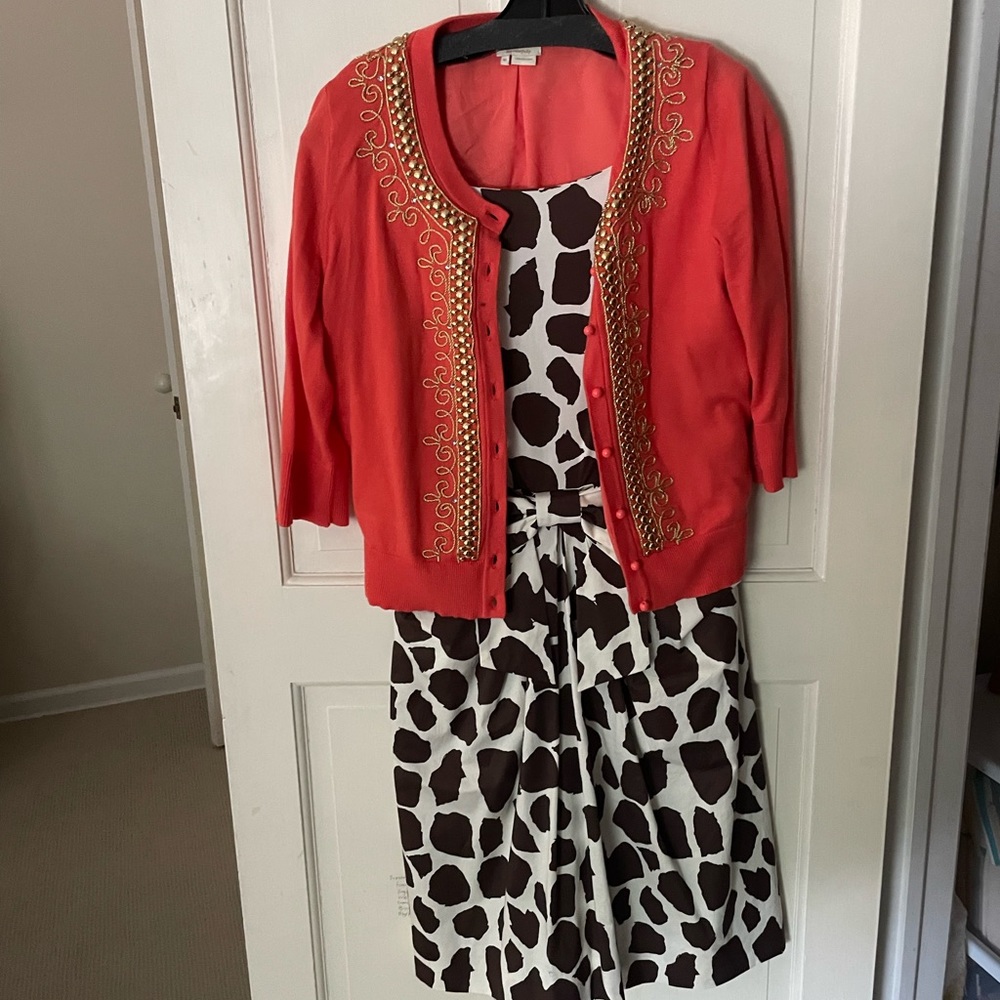 Kate spade dress + sweater set
